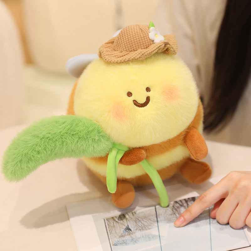 Cozy Bee Stuffed Animal Plush Toy