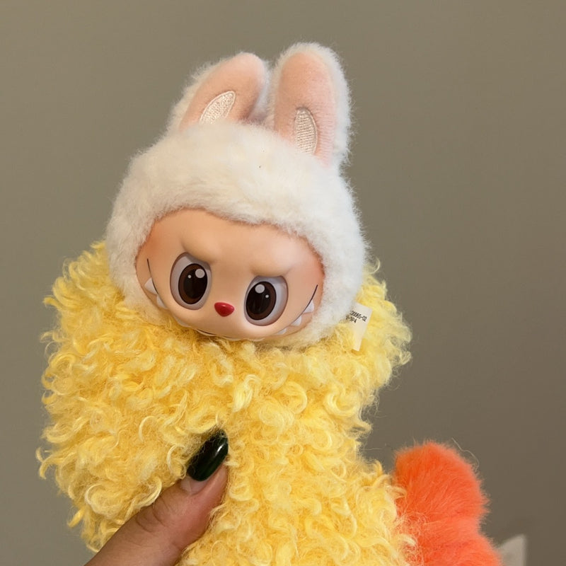 Tempura Shrimp Labubu Clothes | Handmade Labubu Outfit - Soft Friend