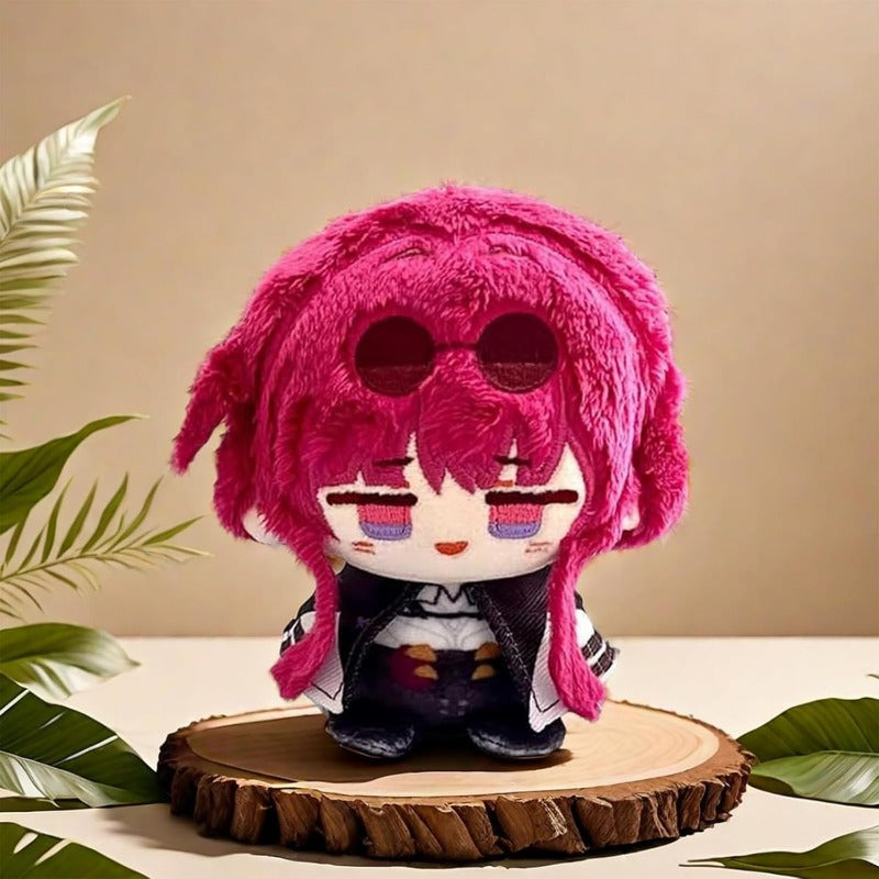 Anime Plush Toy Keychain, 4" Cute Chibi Genshin Plushie (Kafka) - Soft Friend
