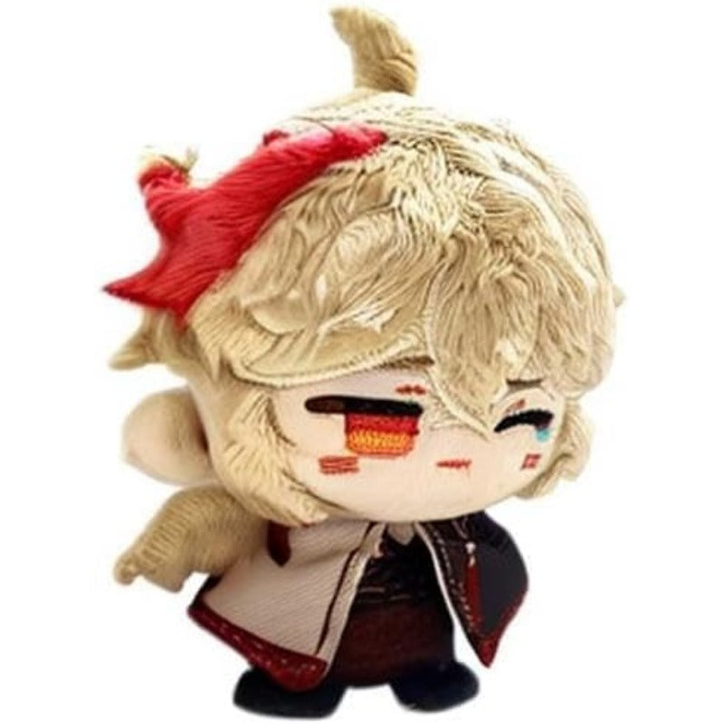 Anime Plush Keychain, 4"/10cm Cute Chibi Plush Figure for Genshin Fans - Soft Friend