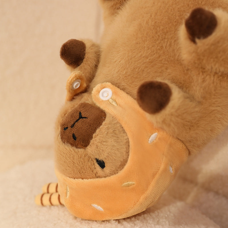 13" Cute Ice Cream Capybara Stuffed Animal Kawaii Plush Toy - Soft Friend